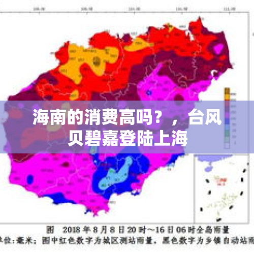 海南的消费高吗？，台风贝碧嘉登陆上海