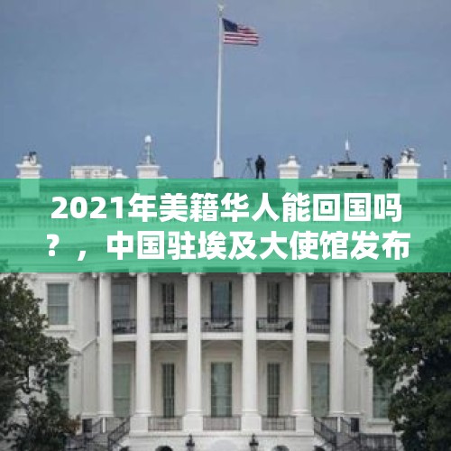 2021年美籍华人能回国吗？，中国驻埃及大使馆发布了什么最新提示？