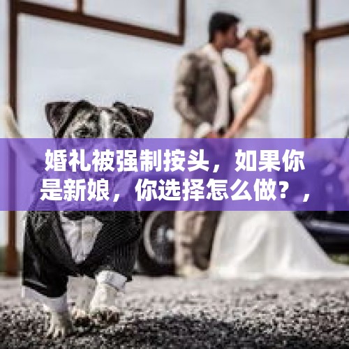 婚礼被强制按头，如果你是新娘，你选择怎么做？，山西一对新人被铲车顶起满城跑，新娘不怕还大喊开快点，你怎么看这种婚闹？