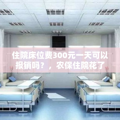 住院床位费300元一天可以报销吗？，农保住院花了一万能报销多少？