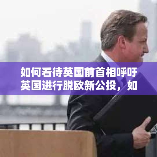 如何看待英国前首相呼吁英国进行脱欧新公投，如果重新公投，会有不同的结果吗啊？，英国以后会不会收回脱欧申请，留在欧盟？