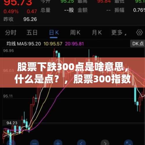 股票下跌300点是啥意思，什么是点？，股票300指数提到500指数区别