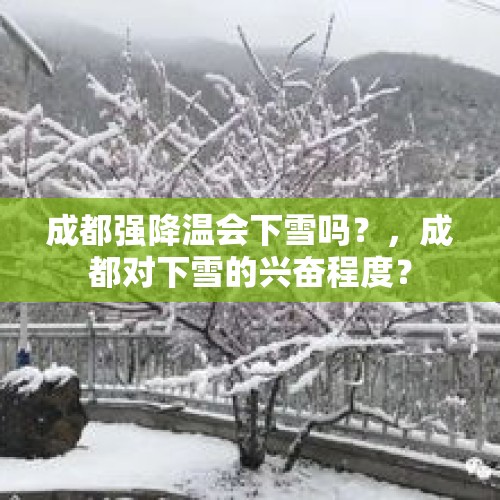 成都强降温会下雪吗？，成都对下雪的兴奋程度？