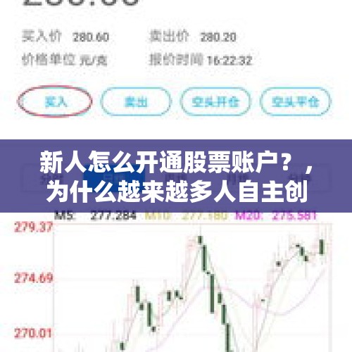 新人怎么开通股票账户？，为什么越来越多人自主创业？