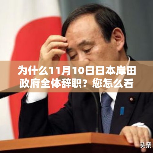 为什么11月10日日本岸田政府全体辞职？您怎么看？，安倍内阁全体辞职，两员爱将稻田朋美和岸田文雄是否会被弃用？