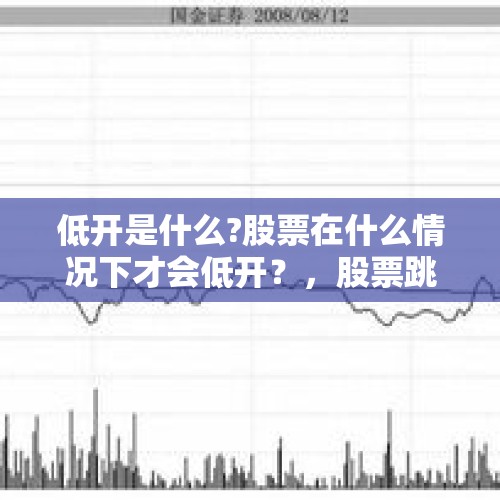 低开是什么?股票在什么情况下才会低开？，股票跳空低开到跌停价位，次日会怎样？