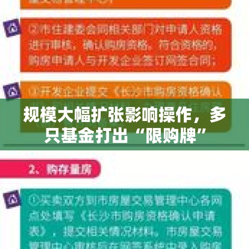 规模大幅扩张影响操作，多只基金打出“限购牌”