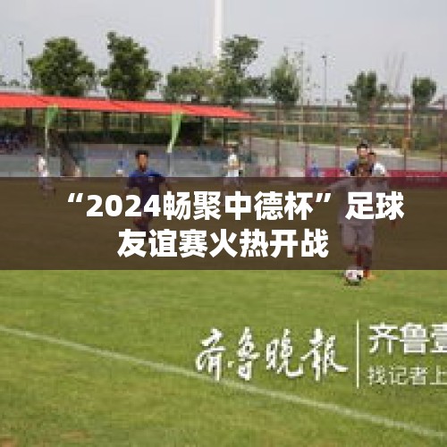 “2024畅聚中德杯”足球友谊赛火热开战