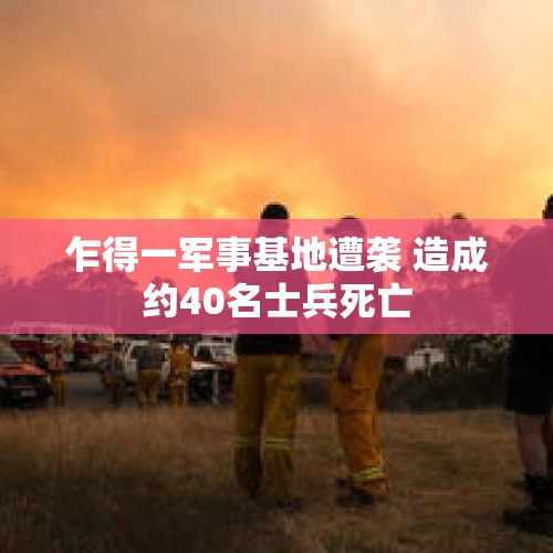 乍得一军事基地遭袭 造成约40名士兵死亡