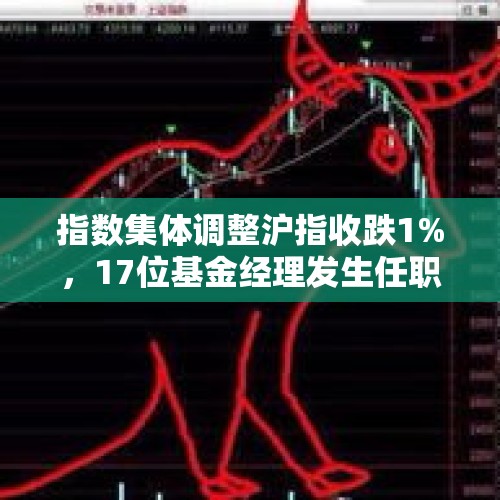 指数集体调整沪指收跌1%，17位基金经理发生任职变动