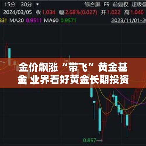 金价飙涨“带飞”黄金基金 业界看好黄金长期投资价值