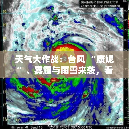 天气大作战：台风 “康妮”、雾霾与雨雪来袭，看各地如何应对