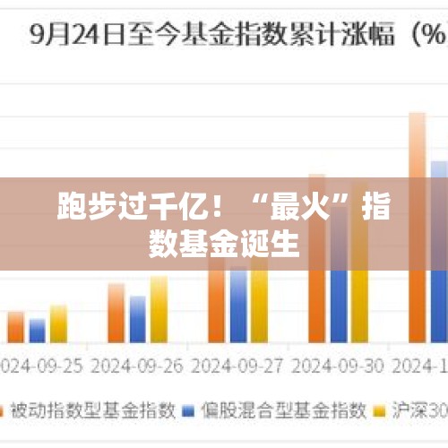 跑步过千亿！“最火”指数基金诞生