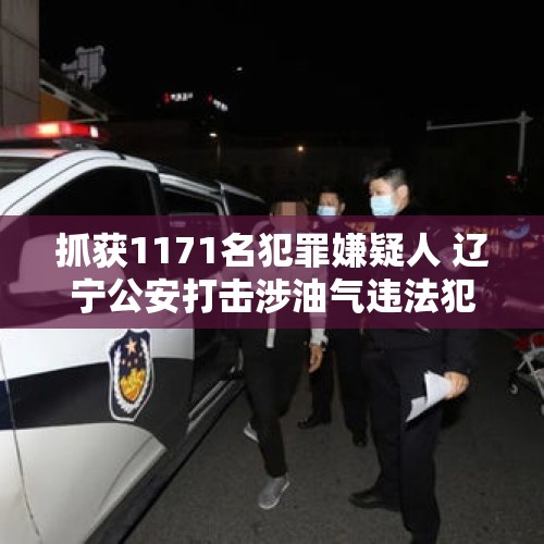 抓获1171名犯罪嫌疑人 辽宁公安打击涉油气违法犯罪专项行动成效明显 - 今日头条