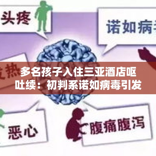 多名孩子入住三亚酒店呕吐续：初判系诺如病毒引发的其他感染性腹泻 - 今日头条