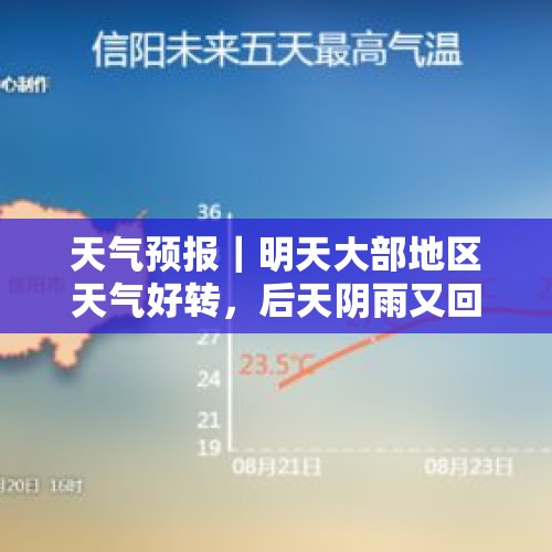 天气预报｜明天大部地区天气好转，后天阴雨又回归 - 今日头条