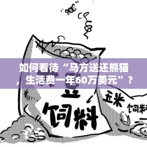 如何看待“马方送还熊猫，生活费一年60万美元”？，中方回应被征60%税