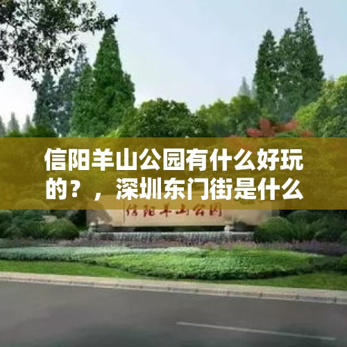 信阳羊山公园有什么好玩的？，深圳东门街是什么地方？