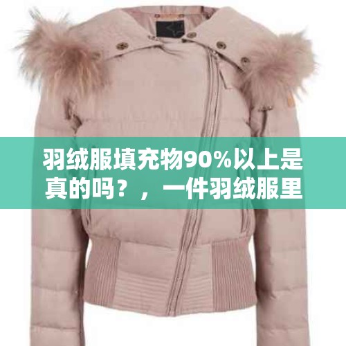 羽绒服填充物90%以上是真的吗？，一件羽绒服里面有多少克羽绒？