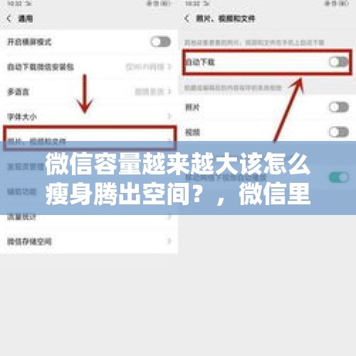 微信容量越来越大该怎么瘦身腾出空间？，微信里苗老师瘦身靠谱吗？