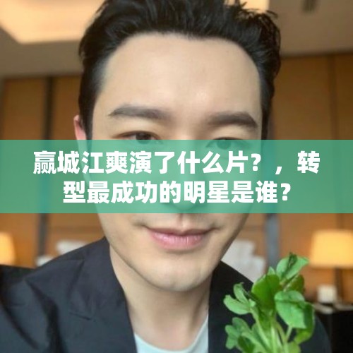 赢城江爽演了什么片？，转型最成功的明星是谁？