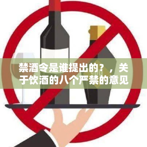 禁酒令是谁提出的？，关于饮酒的八个严禁的意见？