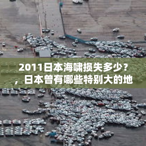 2011日本海啸损失多少？，日本曾有哪些特别大的地震？