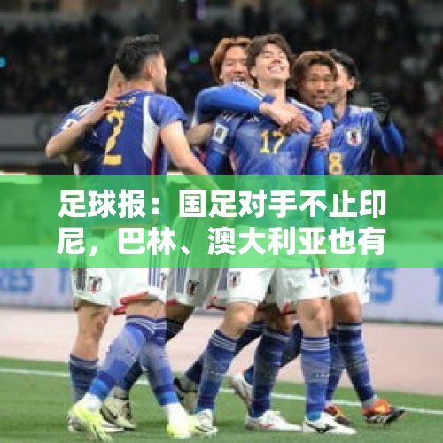 足球报：国足对手不止印尼，巴林、澳大利亚也有归化目标 - 今日头条