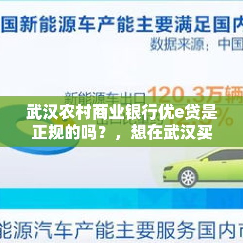 武汉农村商业银行优e贷是正规的吗？，想在武汉买房，可以先商贷以后转组合贷吗？