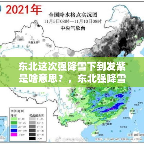 东北这次强降雪下到发紫是啥意思？，东北强降雪下到发紫是多少度？