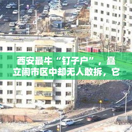 西安最牛“钉子户”，矗立闹市区中却无人敢拆，它究竟有何来历？，骗钥匙、撬锁强占两套动拆迁房，上海一“钉子户”大妈被判刑, 你怎么看？