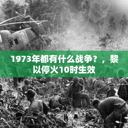 1973年都有什么战争？，黎以停火10时生效