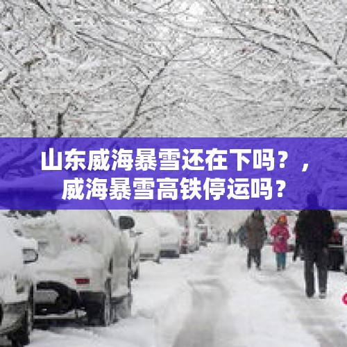 山东威海暴雪还在下吗？，威海暴雪高铁停运吗？