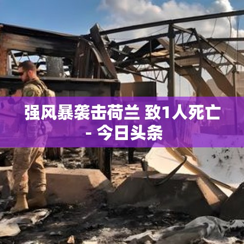 强风暴袭击荷兰 致1人死亡 - 今日头条