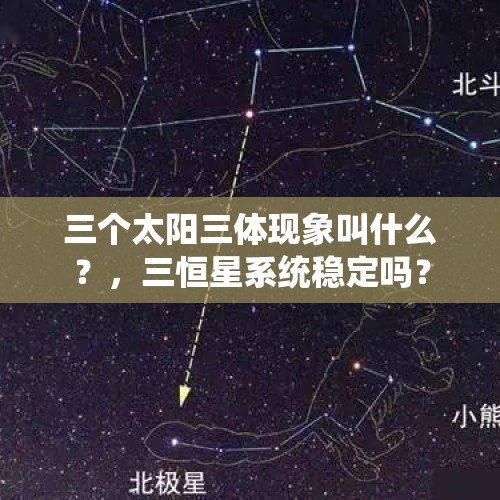 三个太阳三体现象叫什么？，三恒星系统稳定吗？